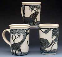 three mugs